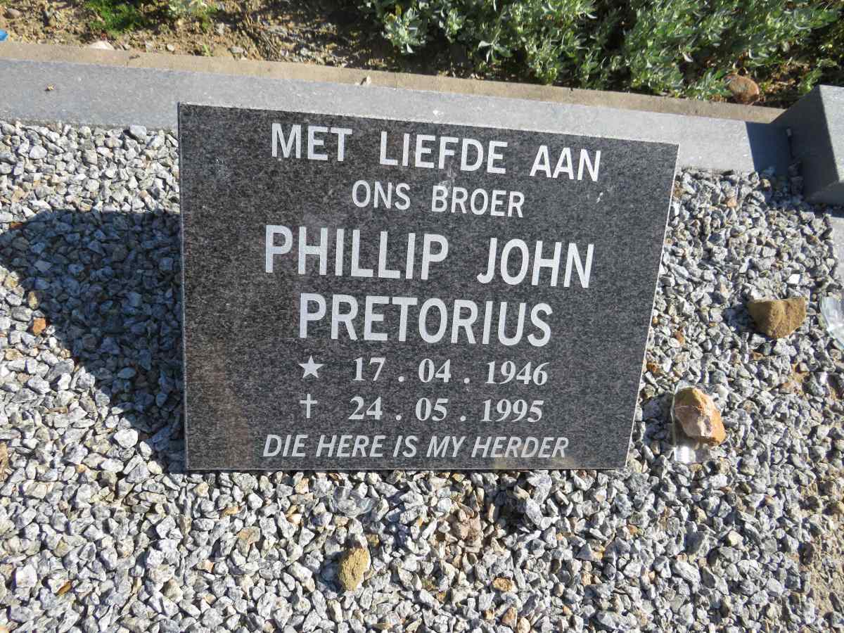 PRETORIUS Phillip John 1946-1995