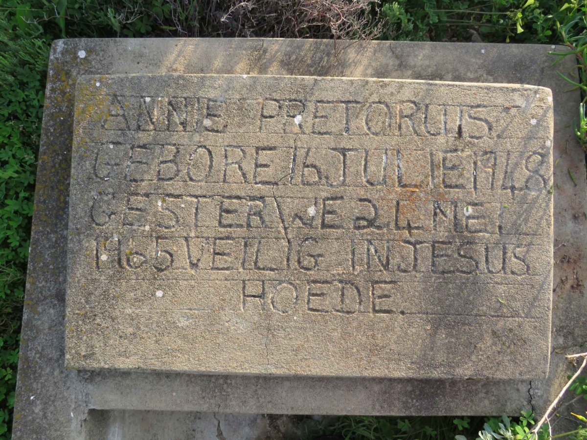PRETORIUS Annie 1948-1965