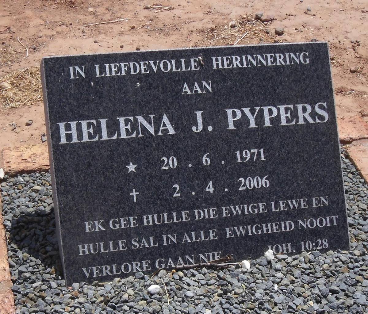 PYPERS Helena J. 1971-2006