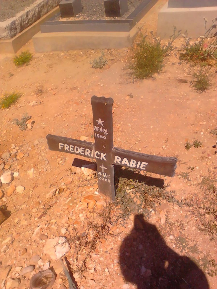 RABIE Frederick 1966-2009