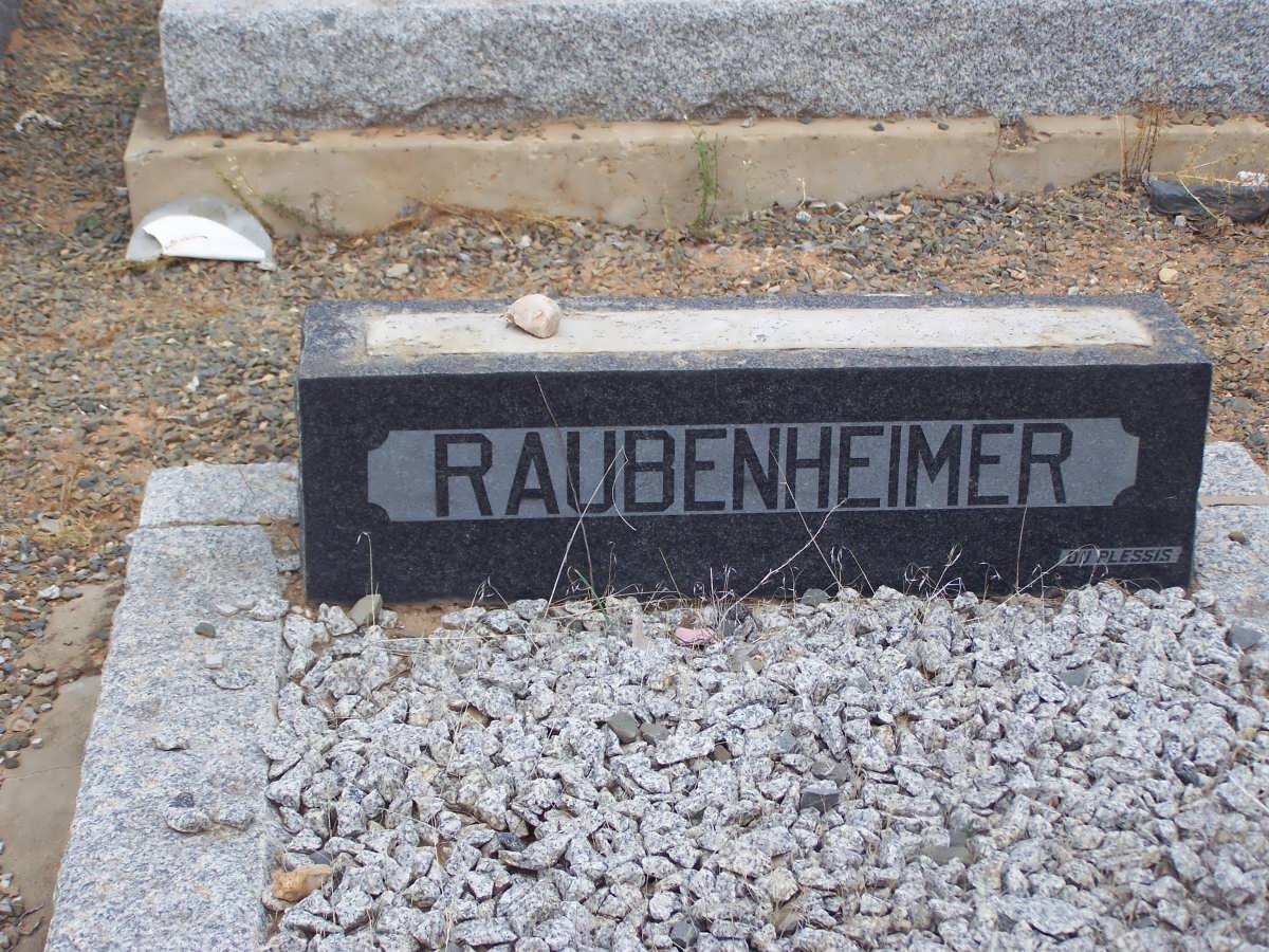 RAUBENHEIMER Johan Nicolaas Joseph 1907-1963 _2