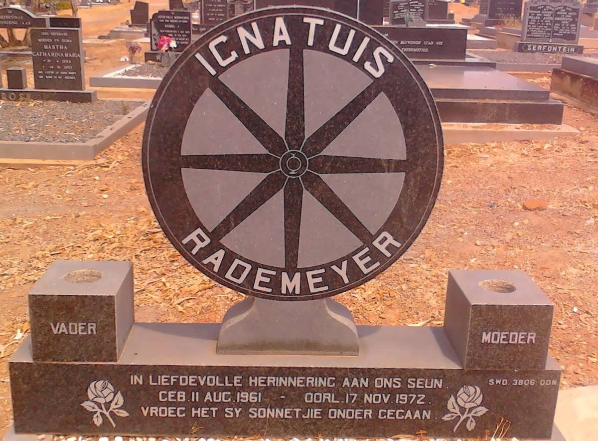 RADEMEYER Ignatius 1961-1972