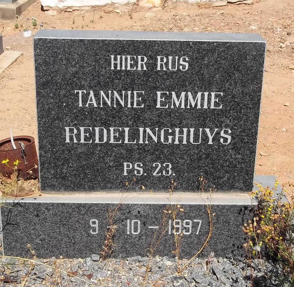 REDELINGHUYS Emmie -1997