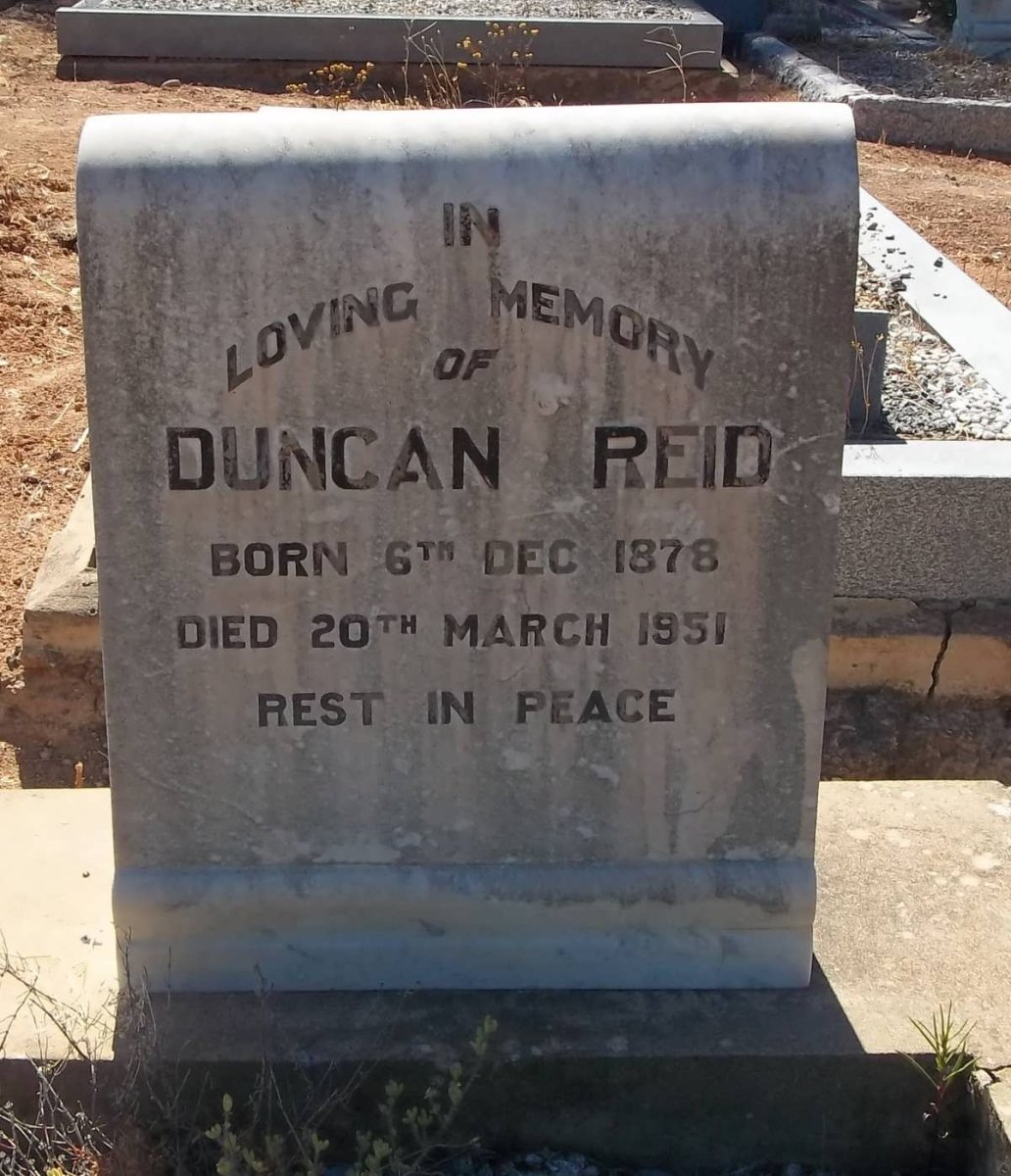 REID Duncan 1878-1951