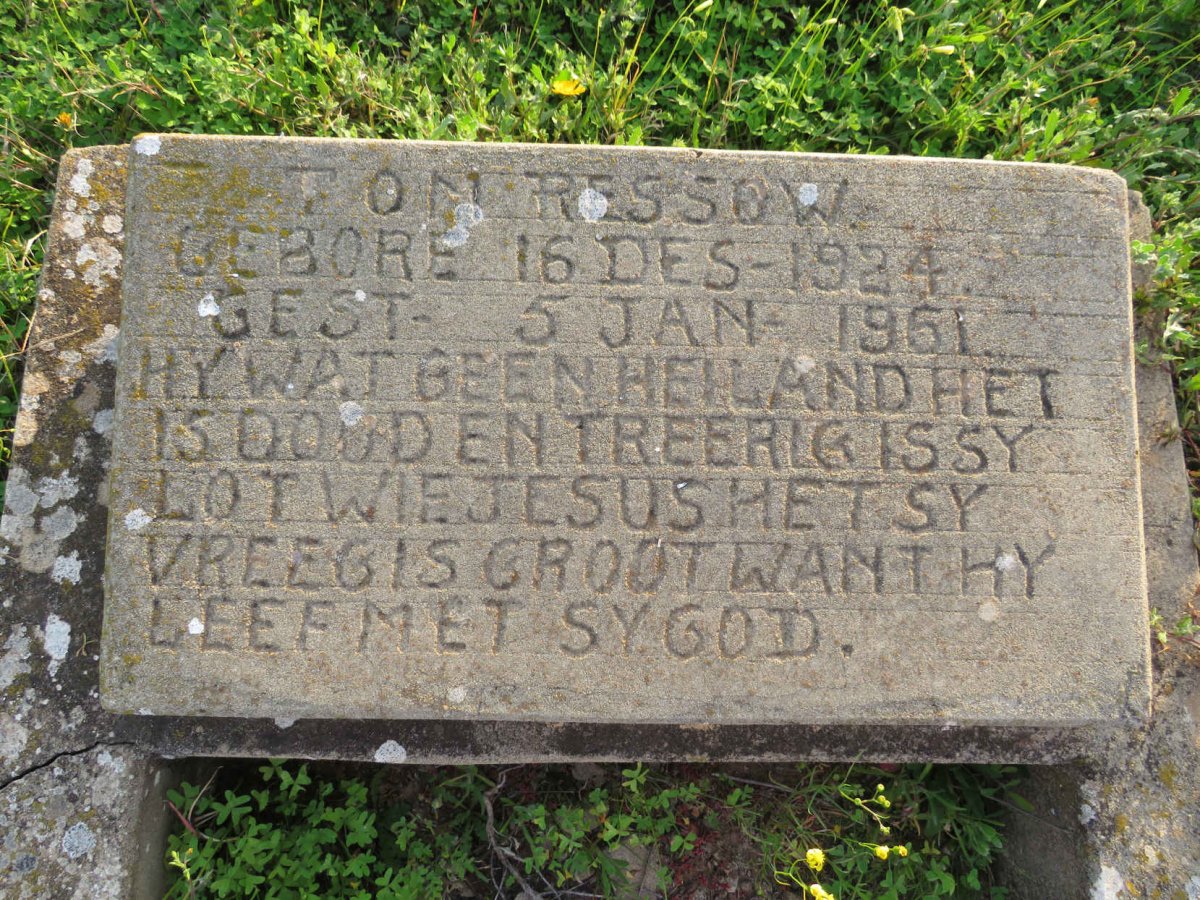 RESSOW ?ton 1924-1961