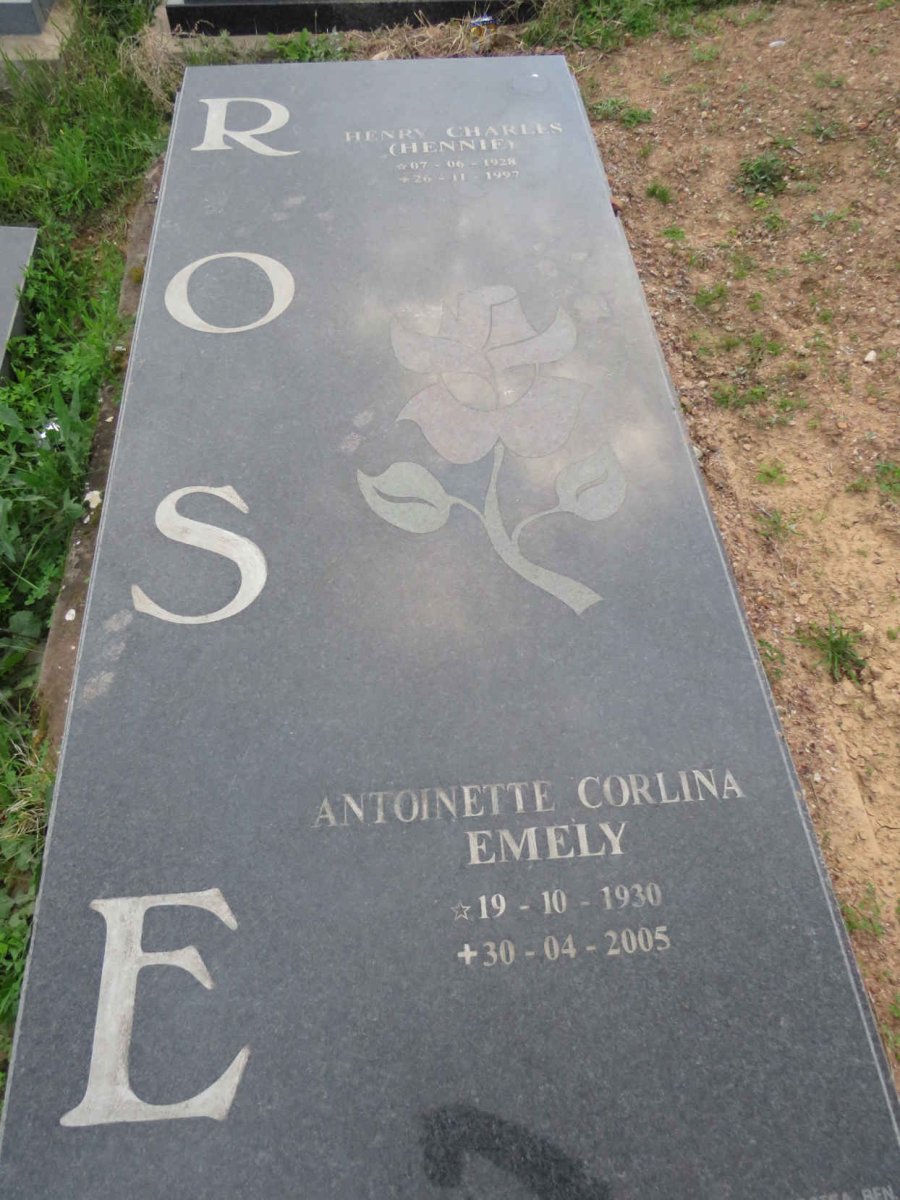 ROSE Henry Charles 1928-1997 & Antoinette Corlina Emely 1930-2005_1