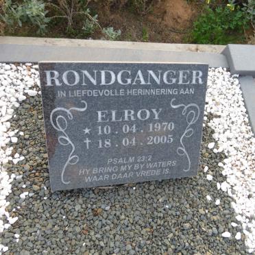 RONDGANGER Elroy 1970-2005