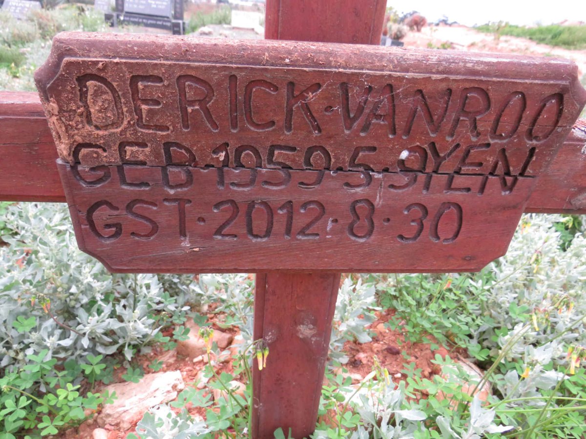 ROOYEN Derick, van 1950-2012