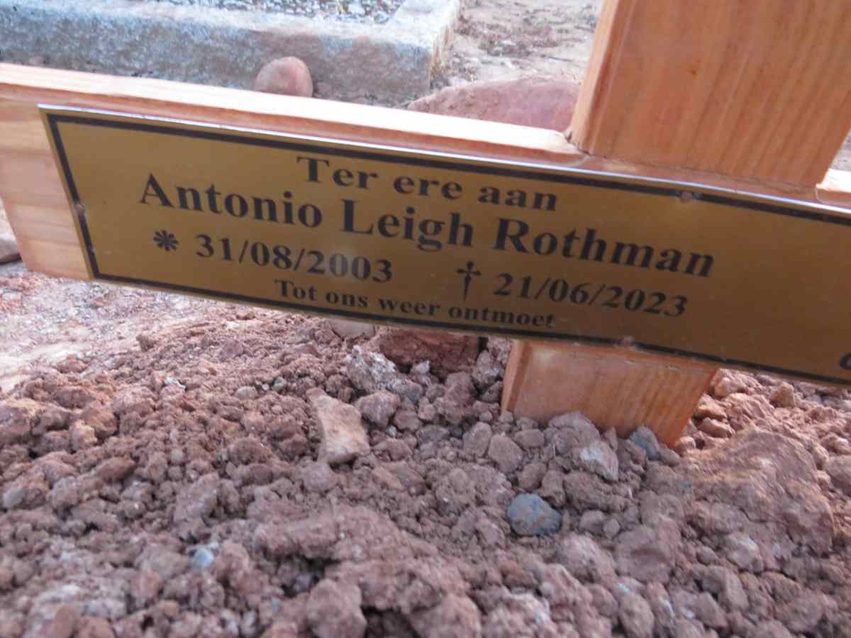 ROTHMAN Antonio Leigh 2003-2023