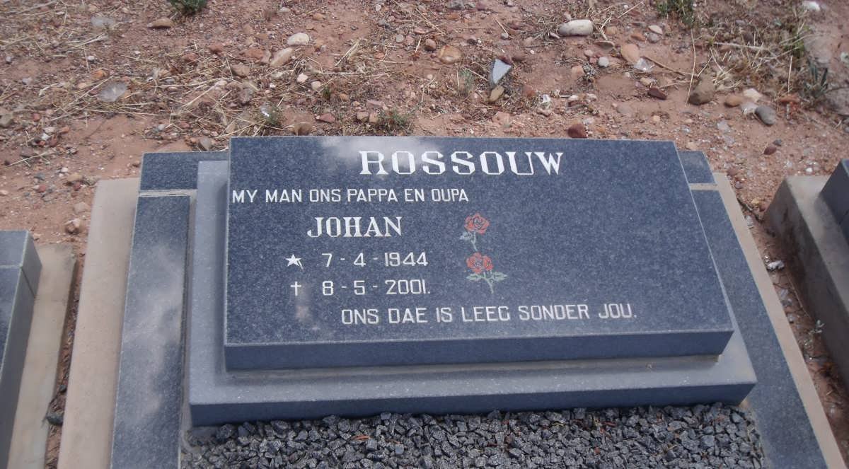 ROSSOUW Johan 1944-2001