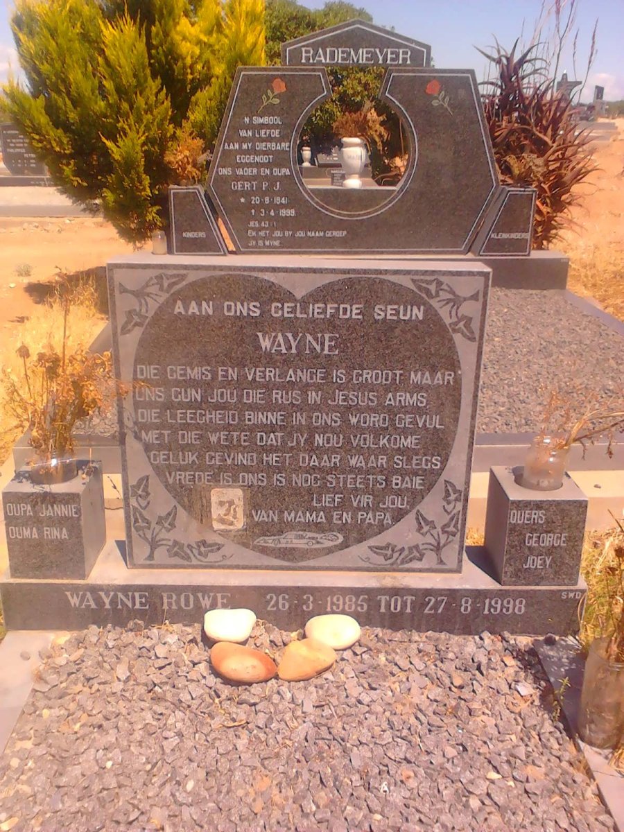 ROWE Wayne 1985-1998