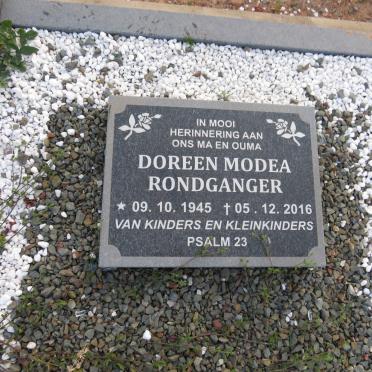 RONDGANGER Doreen Modea 1945-2016