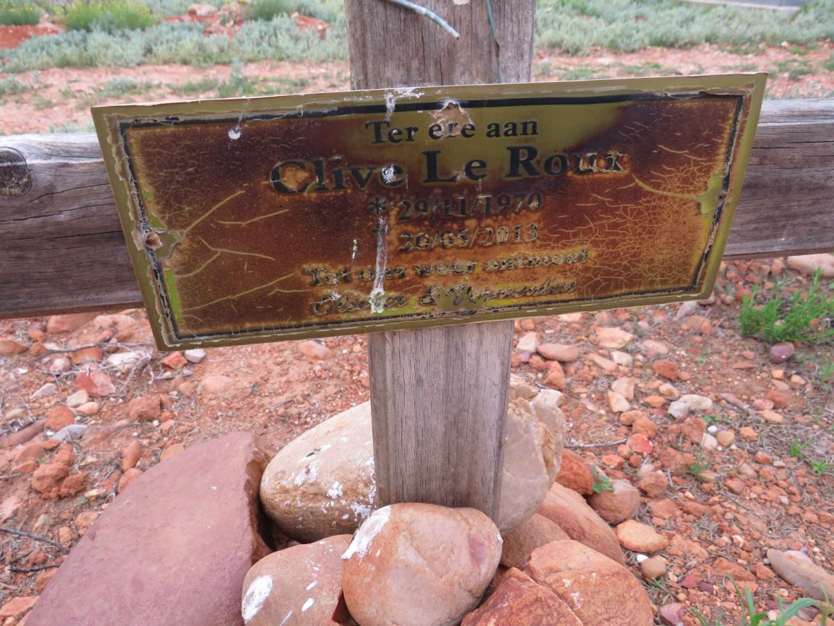 ROUX Clive, le 1970-2013