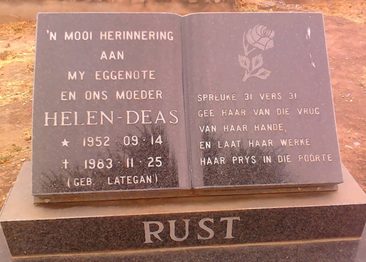 RUST Helen-Deas 1952-1983