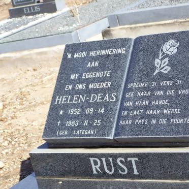 RUST Helen-Deas nee LATEGAN 1952-1983
