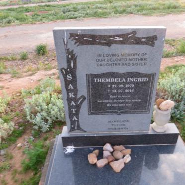 SAKATA Thembela Ingrid 1970-2016