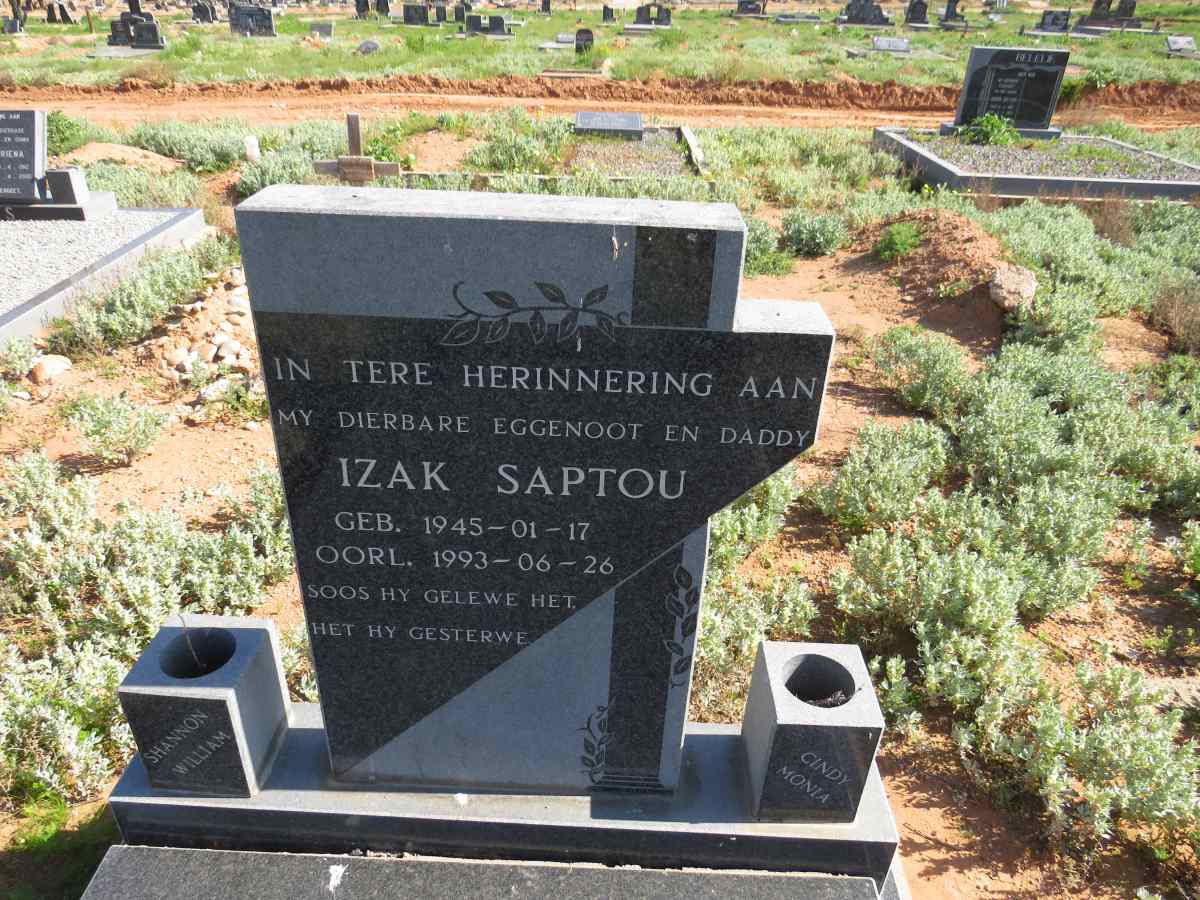 SAPTOU Izak 1945-1993