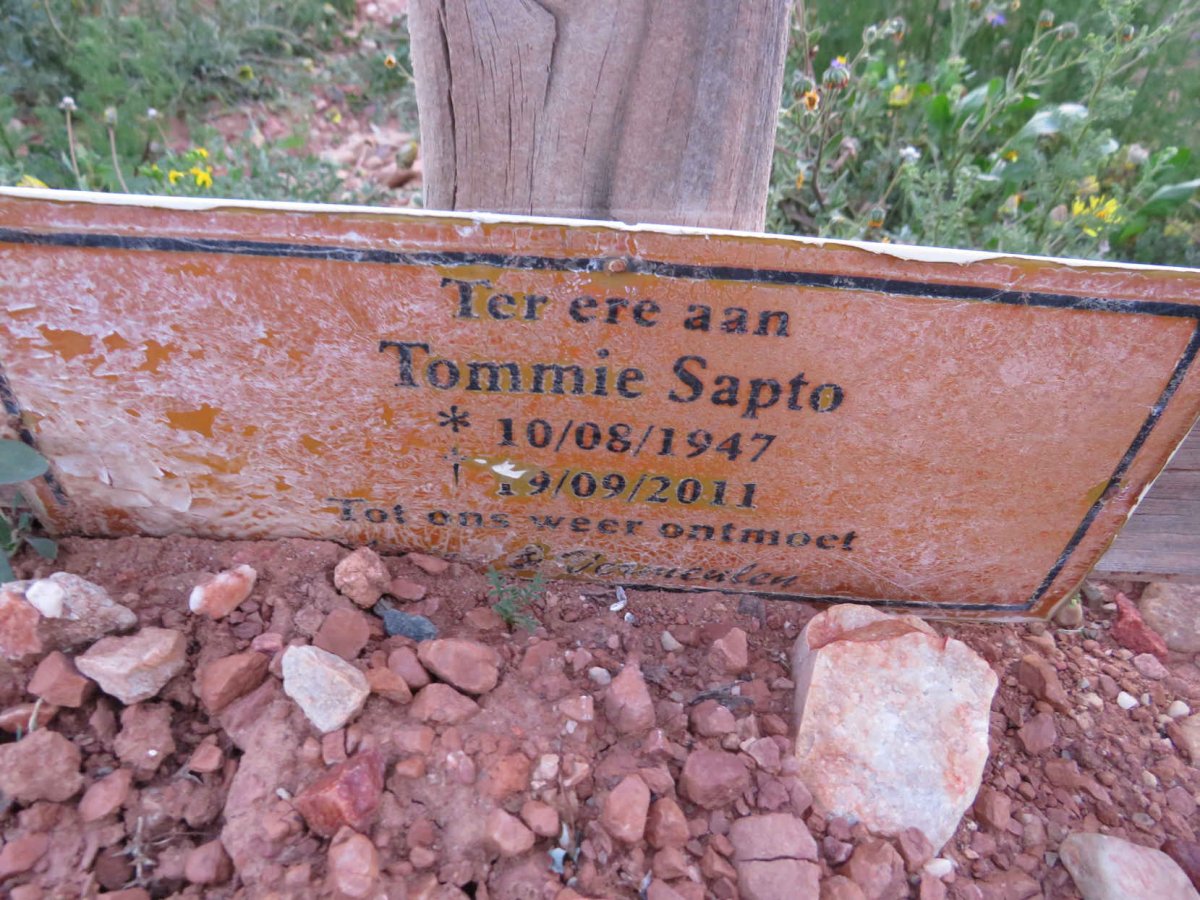 SAPTO Tommie 1947-2011