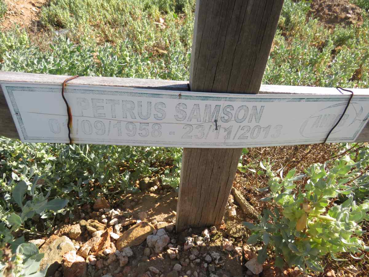SAMSON Petrus 1958-2013
