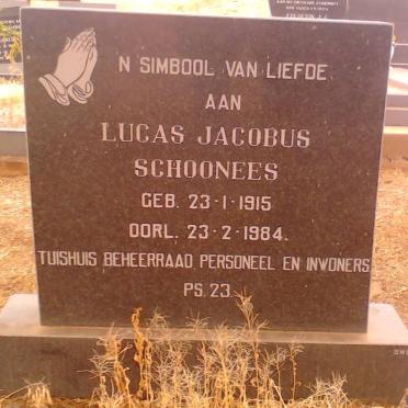 SCHOONEES Lucas Jacobus 1915-1984