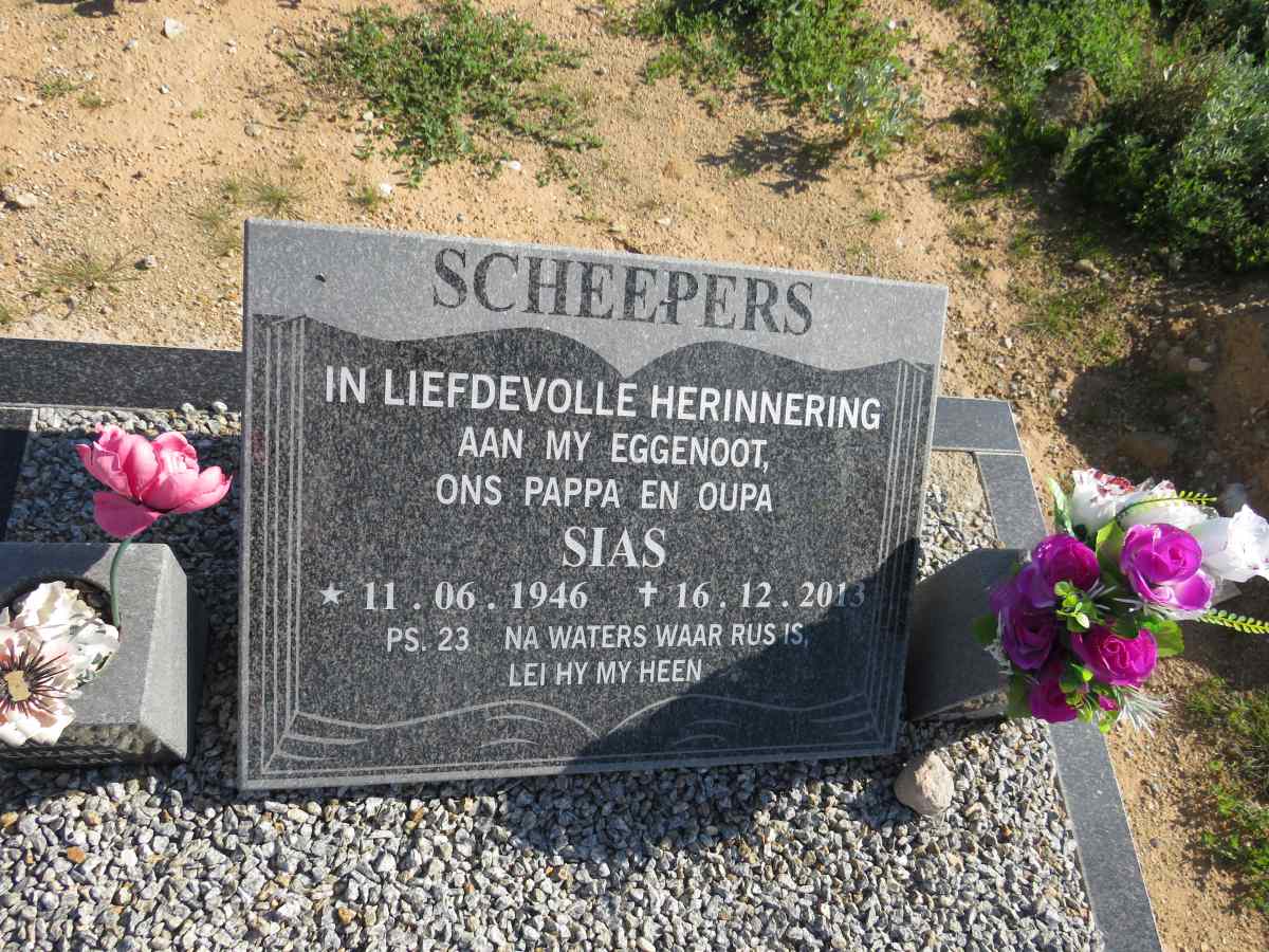 SCHEEPERS Sias 1946-2013