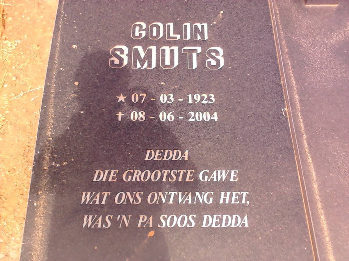 SMUTS Colin 1923-2004