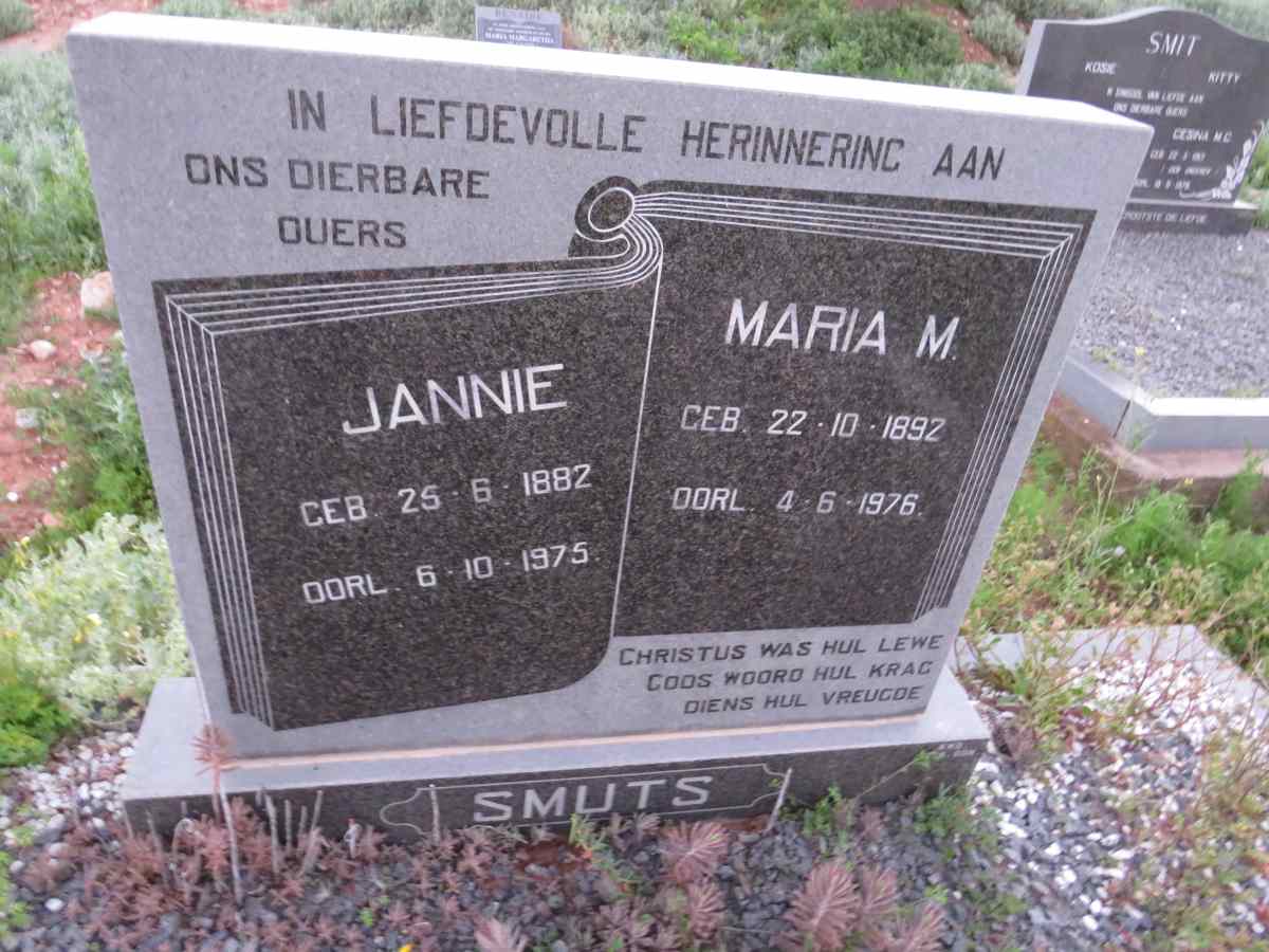 SMUTS Jannie 1882-1975 & Maria 1892-1976