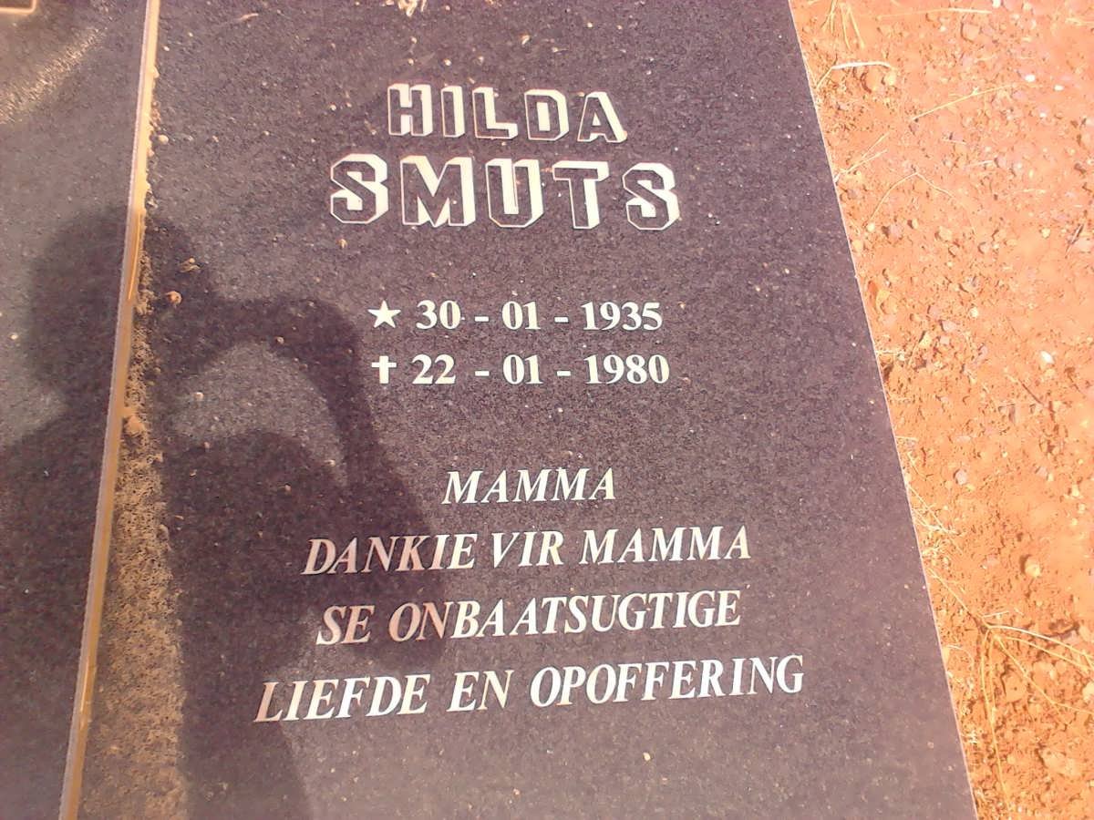 SMUTS Hilda 1935-1980