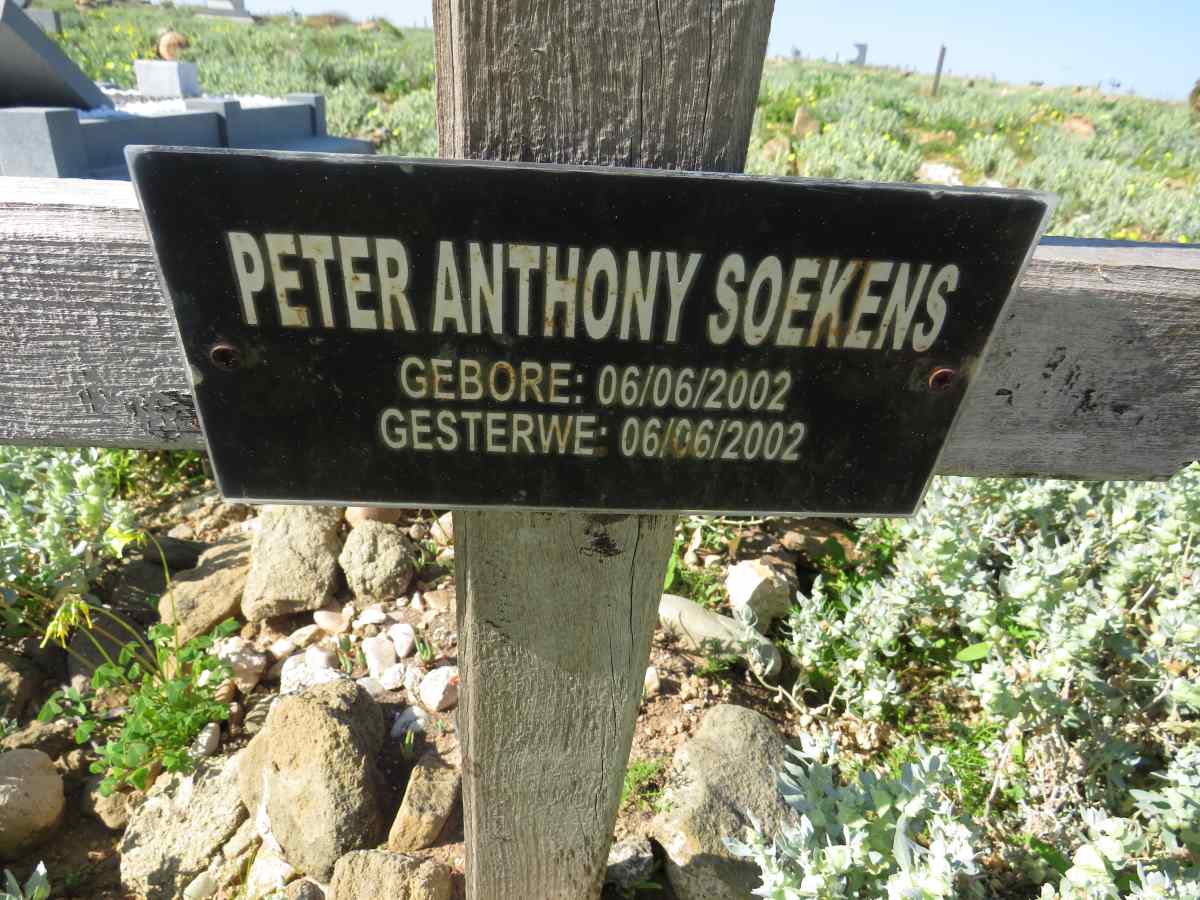 SOEKENS Peter Anthony 2002-2002
