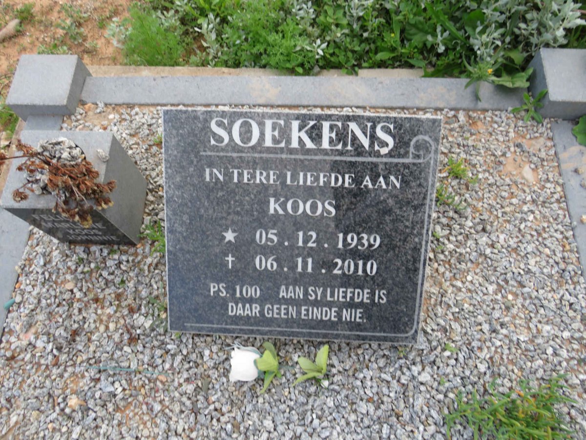 SOEKENS Koos 1939-2010