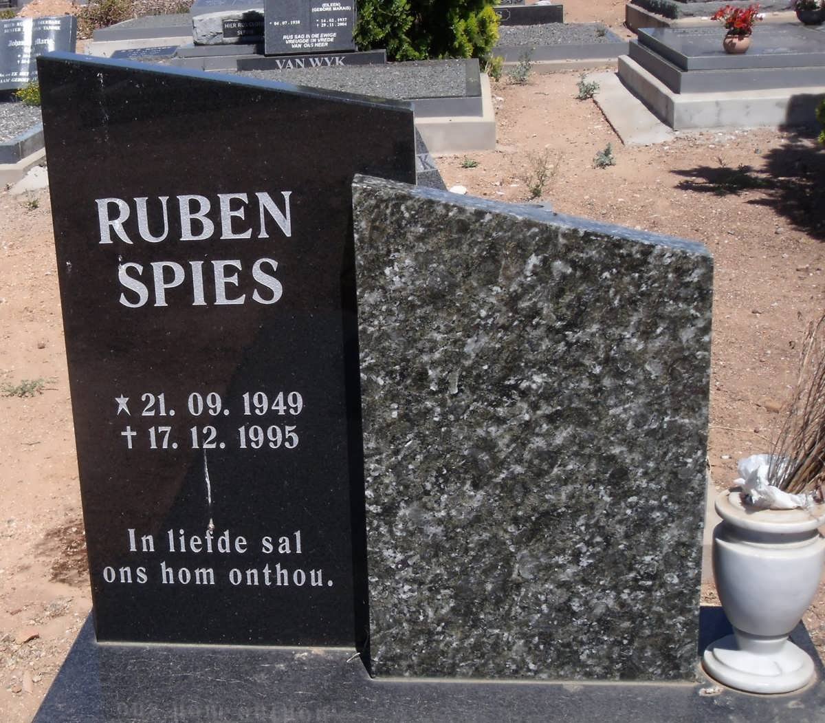 SPIES Ruben 1949-1995