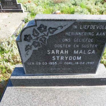 STRYDOM Sarah Malga 1955-1990