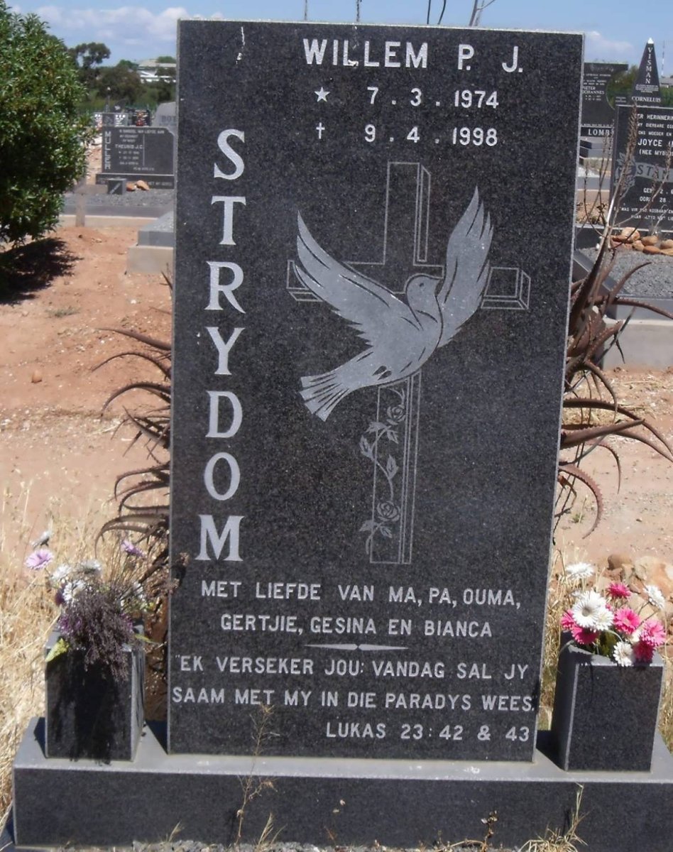 STRYDOM Willem P.J. 1974-1998