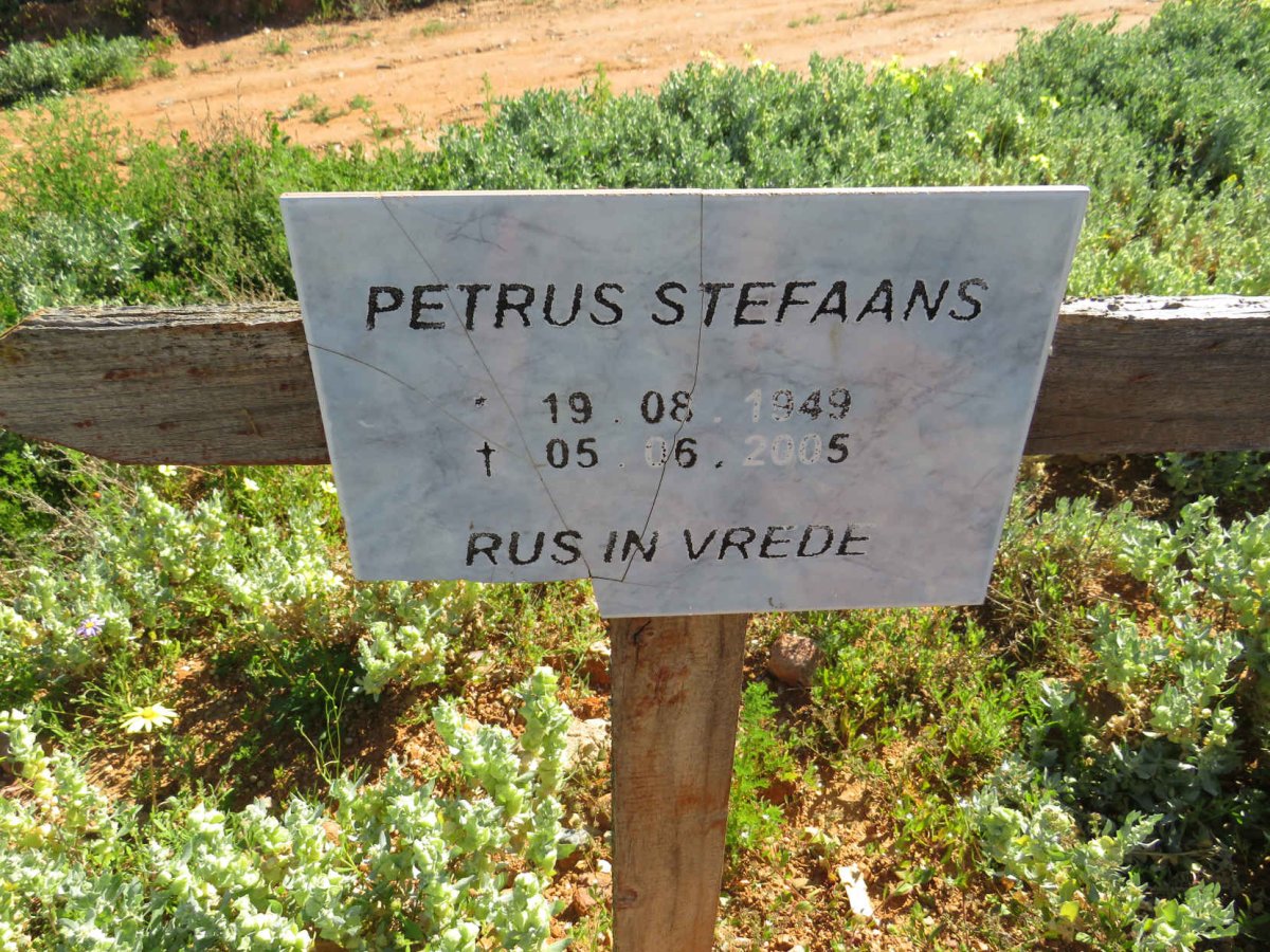 STEFAANS Petrus 1949-2005
