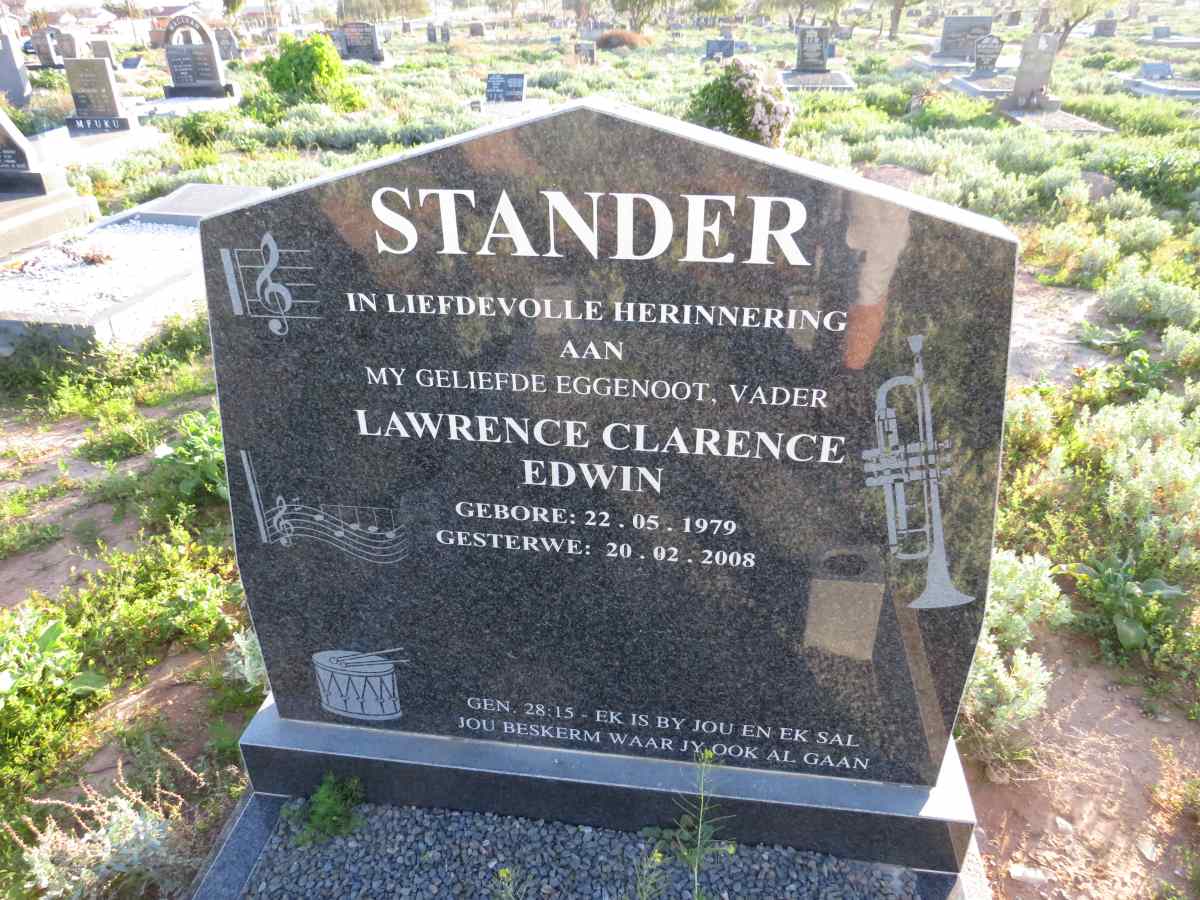 STANDER Lawrence Clarence Edwin 1979-2008
