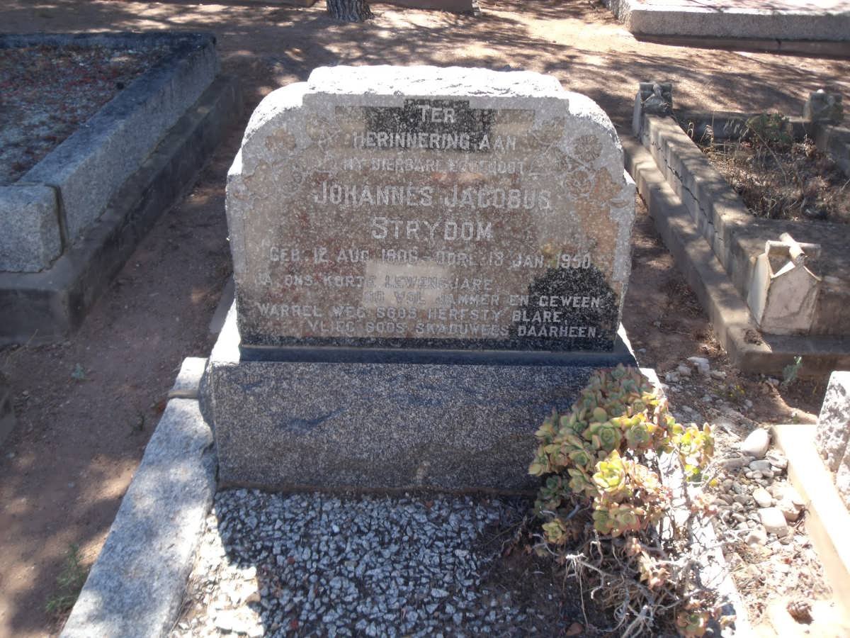 STRYDOM Johannes Jacobus 1906-1950