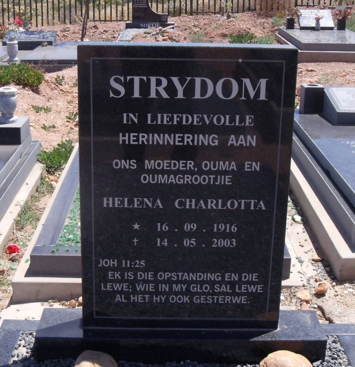 STRYDOM Helena Charlotta 1916-2003