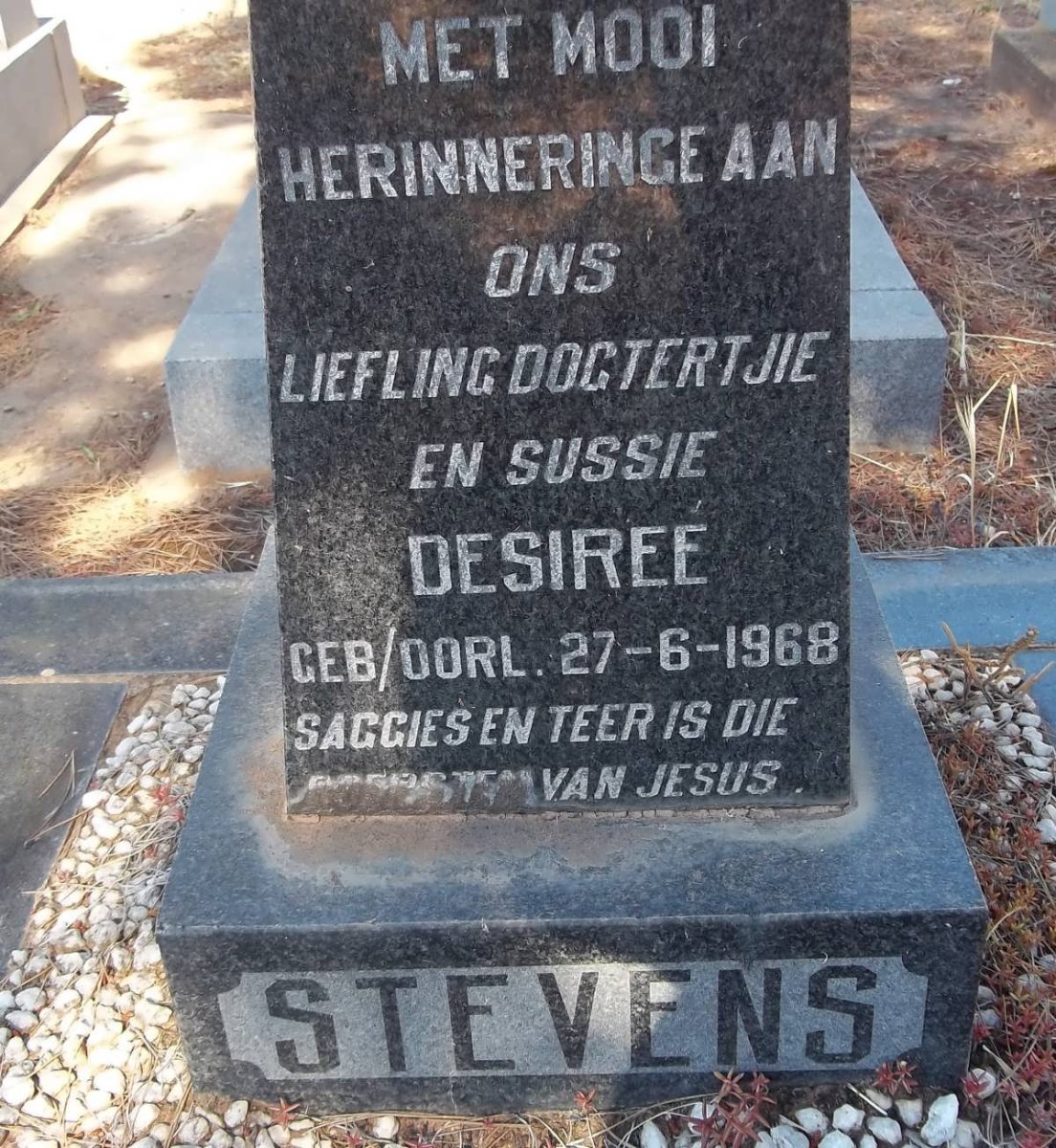 STEVENS Desireé 1968-1968