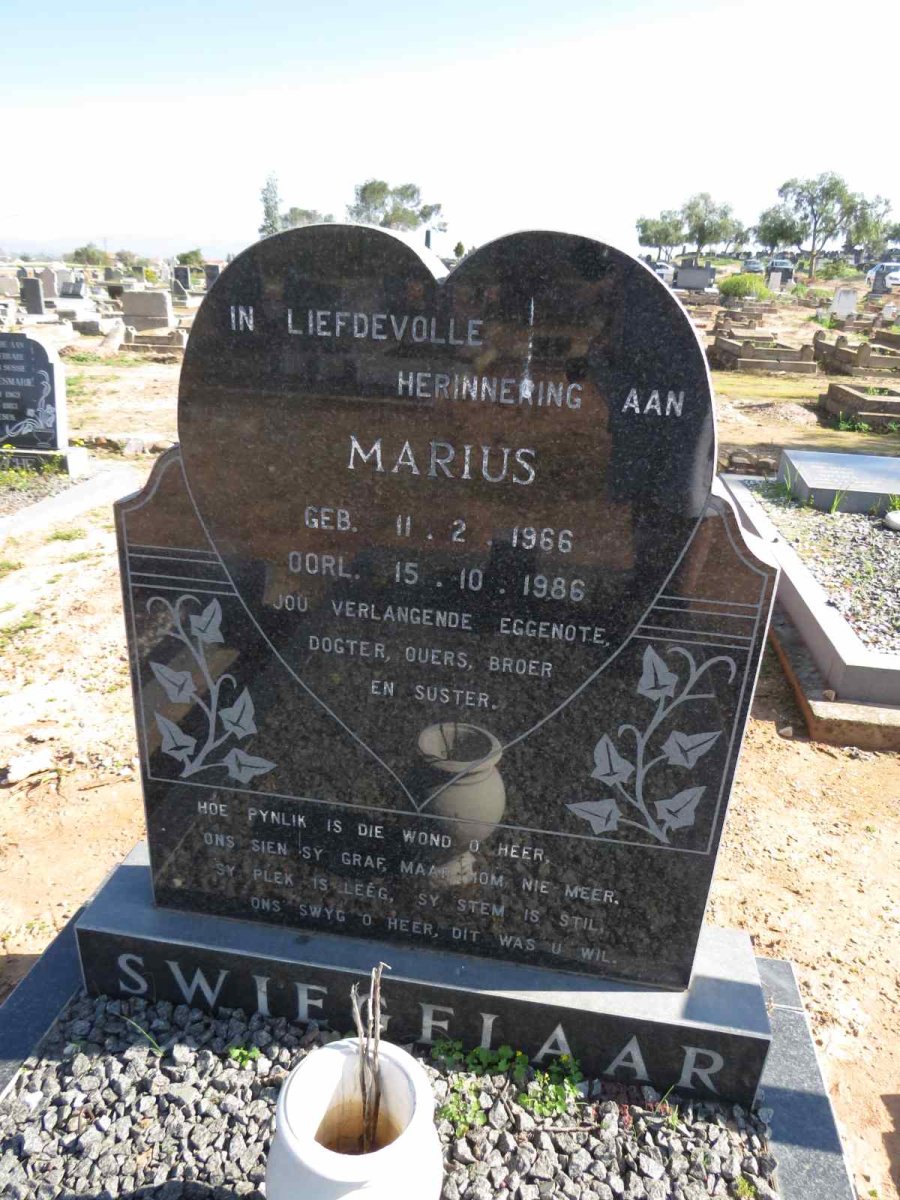 SWIEGELAAR Marius 1966-1986