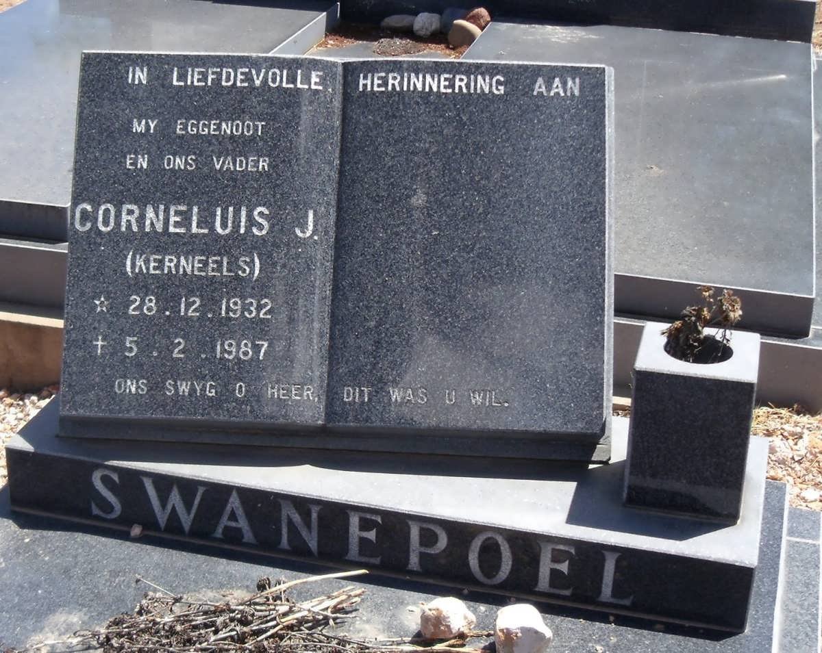 SWANEPOEL Cornelius J. 1932-1987