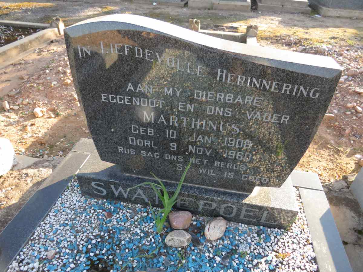 SWANEPOEL Marthinus 1908-1960