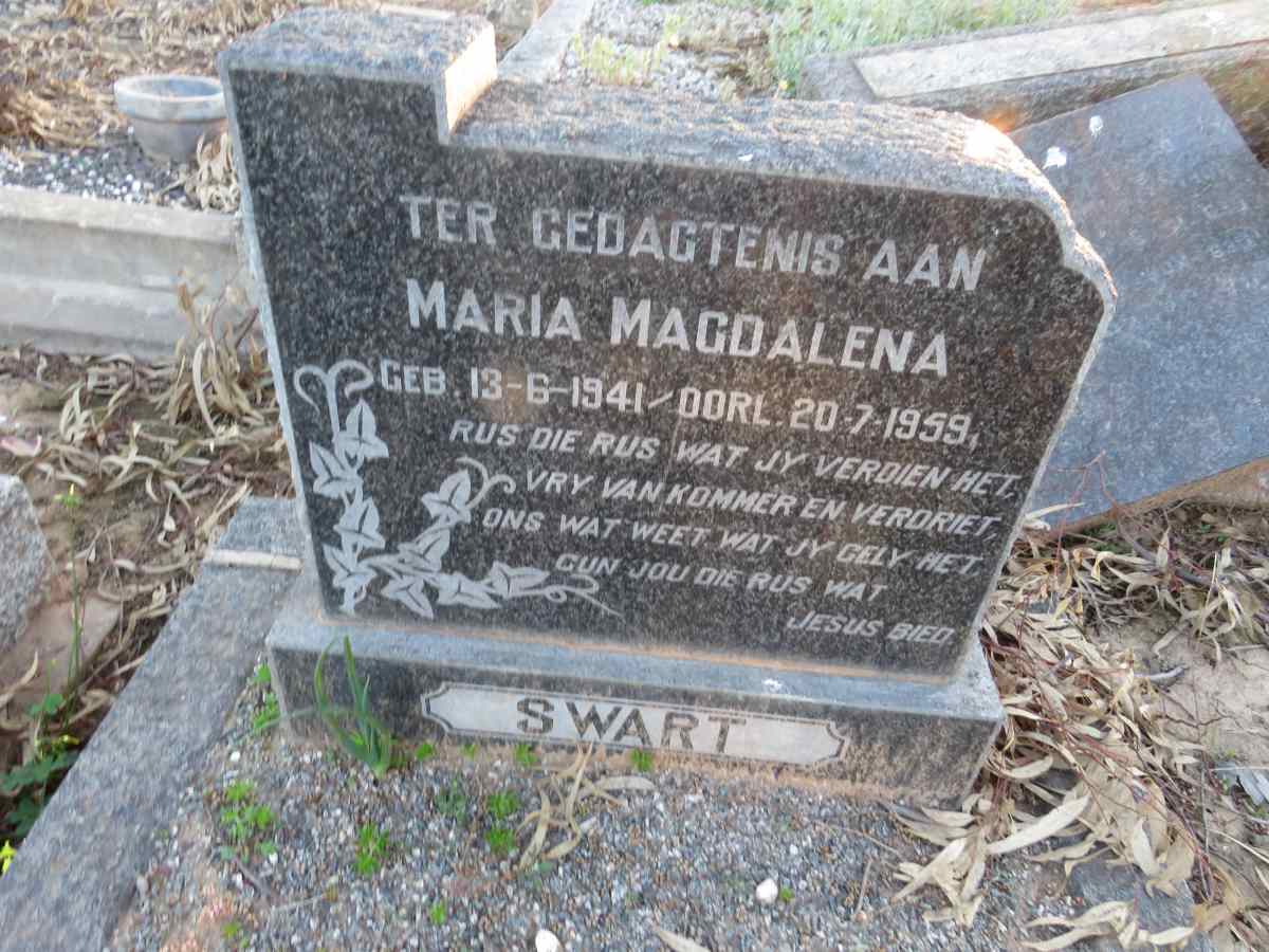 SWART Maria Magdalena 1941-1959