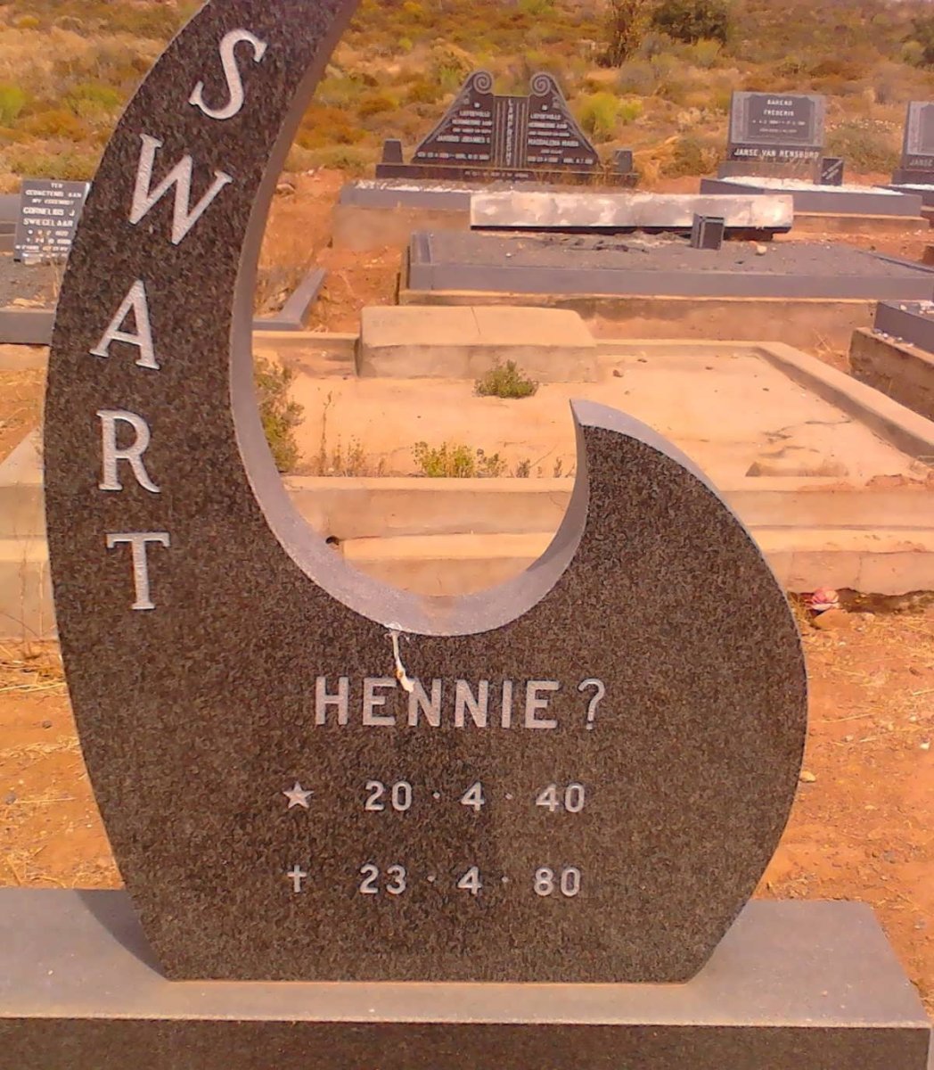 SWART Hennie 1940-1980