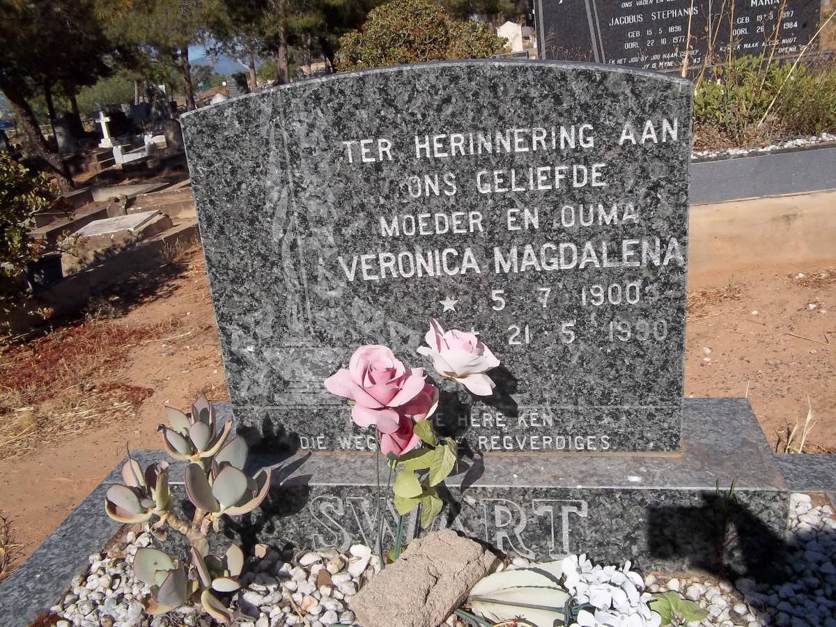 SWART Veronica Magdalena 1900-1990