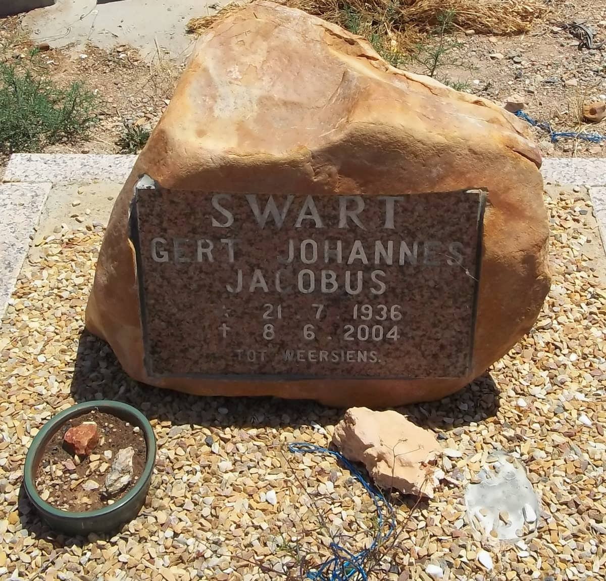 SWART Gert Johannes Jacobus 1936-2004