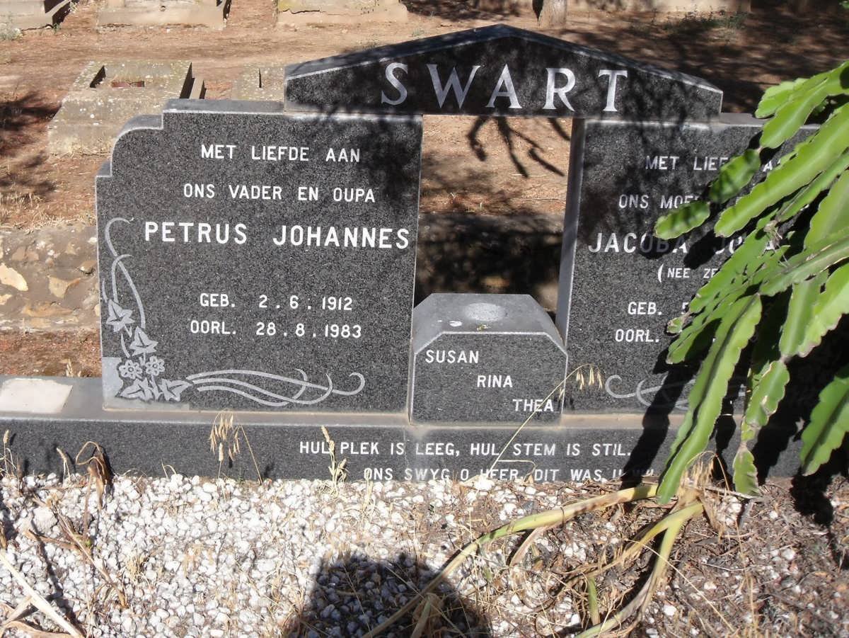 SWART Petrus Johannes 1912-1983 &amp; Jacoba ?