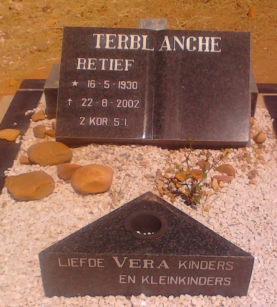 TERBLANCHE Retief 1930-2002