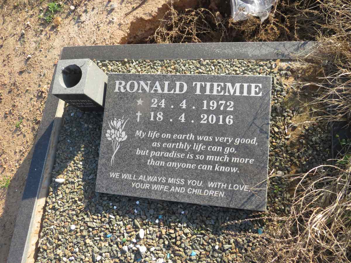 TIEMIE Ronald 1972-2016