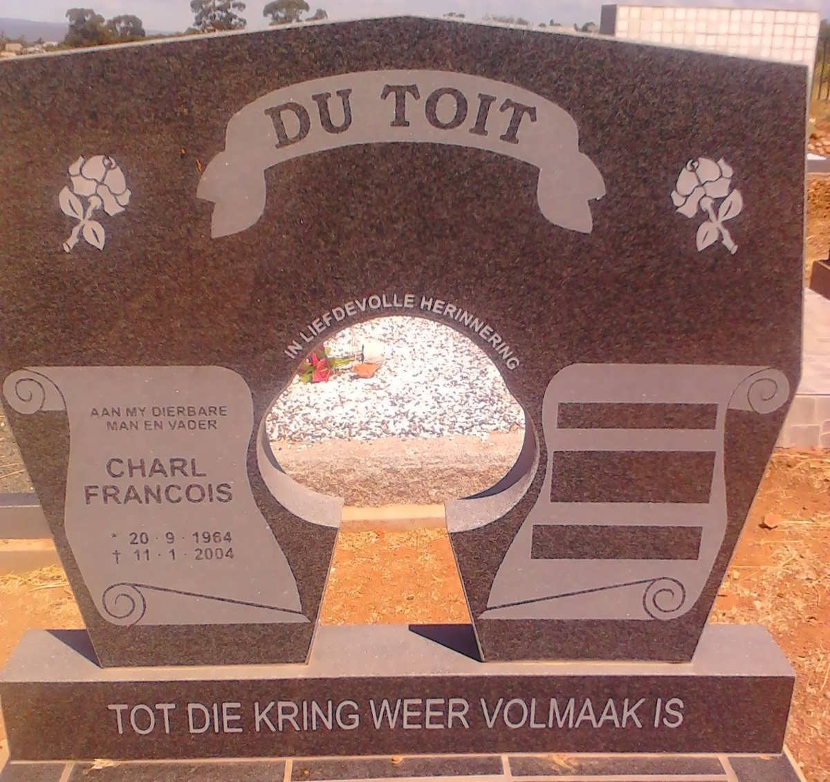 TOIT Charl Francois, du 1964-2004