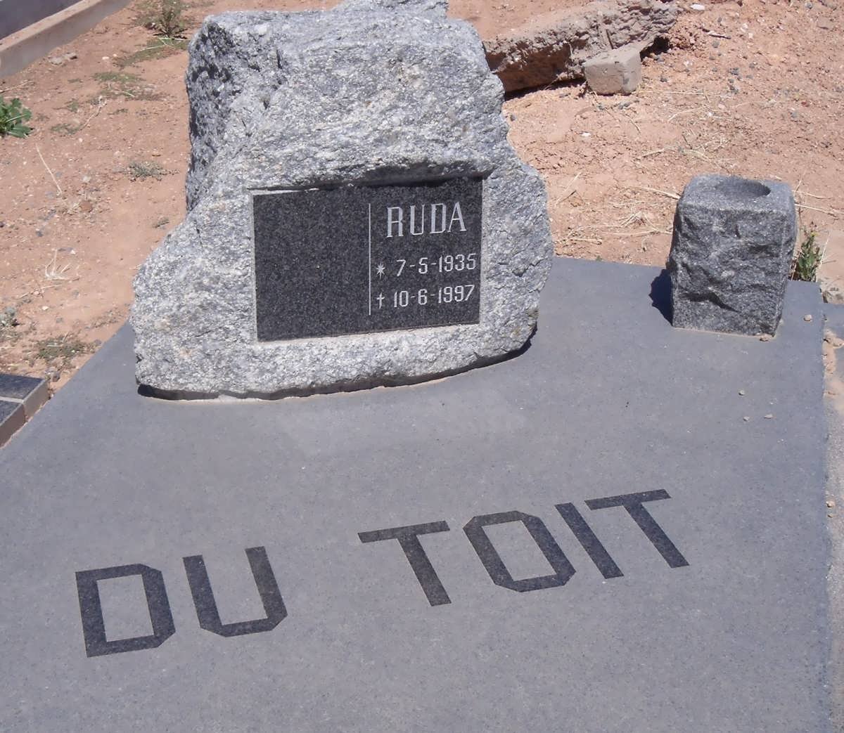 TOIT Ruda, du 1935-1997